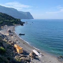Отдых в Крыму | Серебряный пляж - лучший в Балаклаве