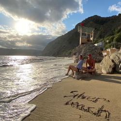 Серебряный пляж - лучший в Балаклаве