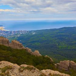 Отдых в Крыму | Таракташская тропа маршрут из Ялты - горная тропа